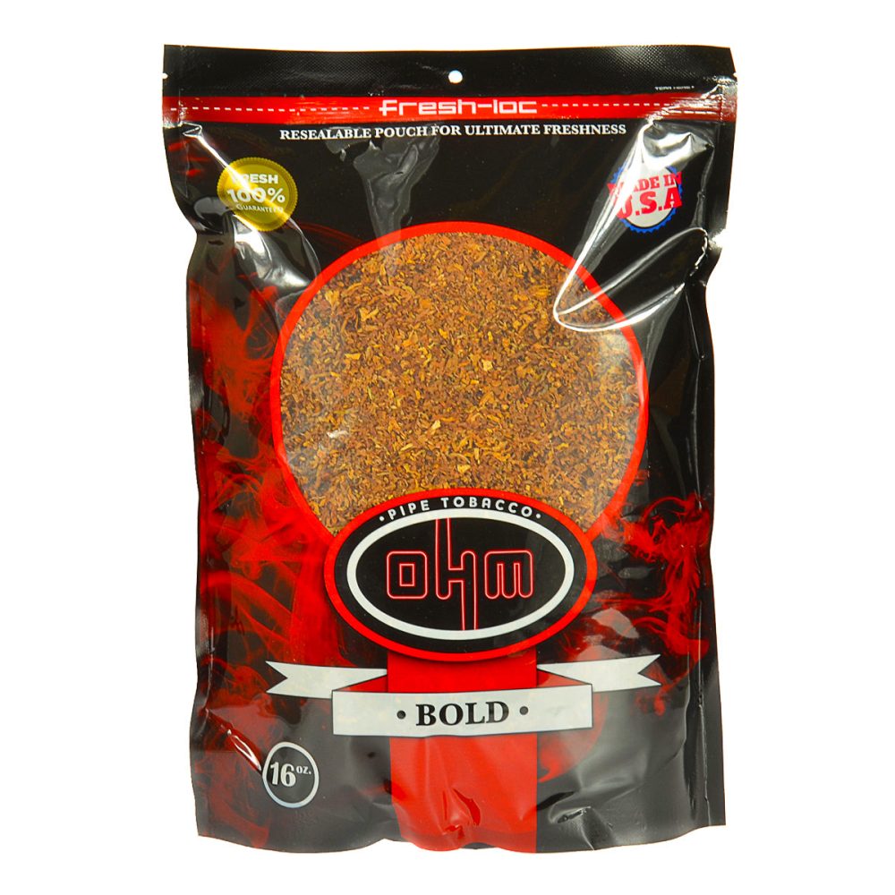 OHM Bold Pipe Tobacco 16 oz. Bag